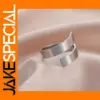 Minimalist Stainless Steel Adjustable Ring for Women