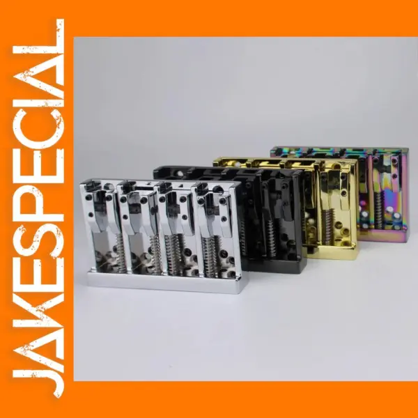 Adjustable High Mass Bass Bridge in Chrome/Black/Gold