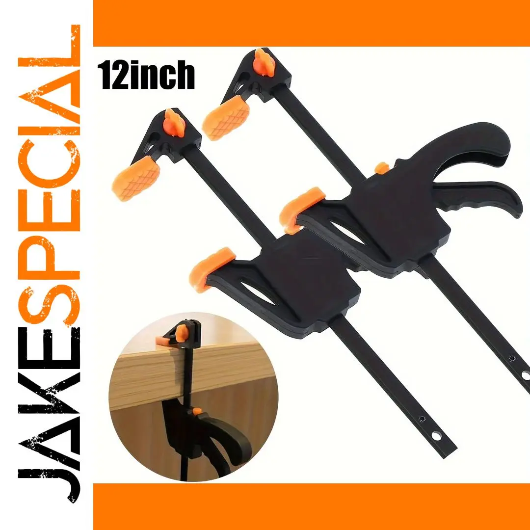 12 Inch Heavy Duty Bar Clamps for Woodwork 1 12 Inch Heavy Duty Bar Clamps for Woodwork