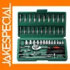 46/53 Piece Carbon Steel Auto Repair Tool Kit