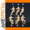 Miniature Resin Driver Figures Set 1/87 1/64 1/43