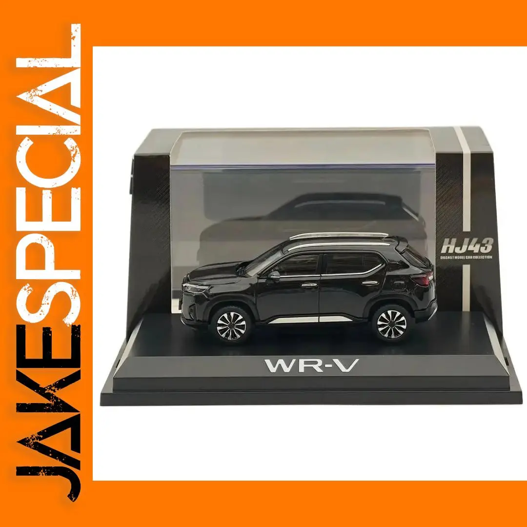 1/43 WR-V Diecast Car Model Black Pearl 1 1/43 WR-V Diecast Car Model Black Pearl