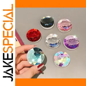 Holographic Prism Laser Phone Stand Diamond Grip