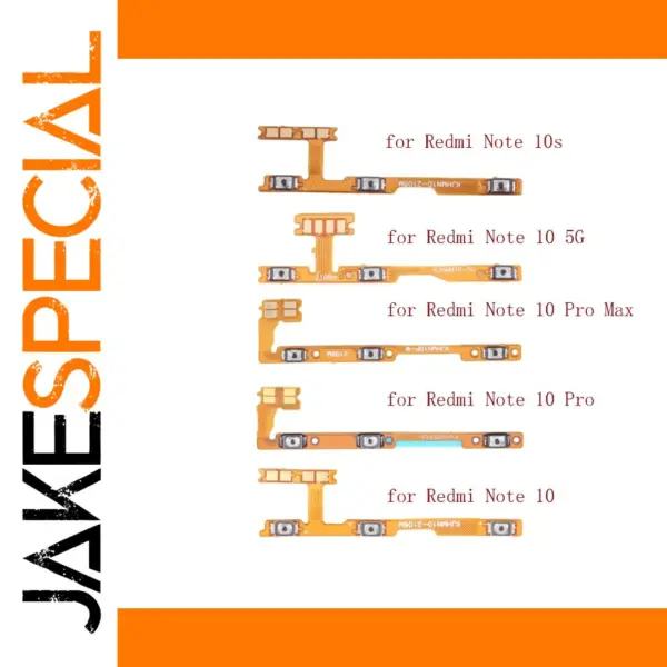 Power & Volume Button Flex Cable for Xiaomi Redmi Note 10 Series