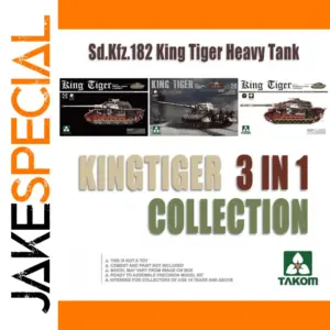 Takom 1/35 Sd.Kfz.182 King Tiger Tank Kit
