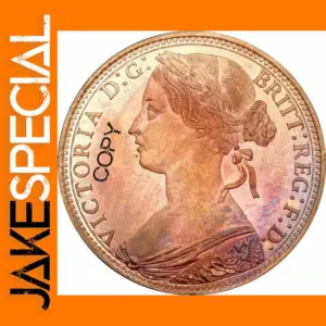 Victoria 1873 One Penny Replica Coin