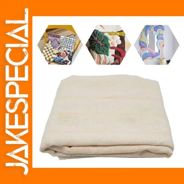 Cotton Monks Cloth for Punch Needle Embroidery