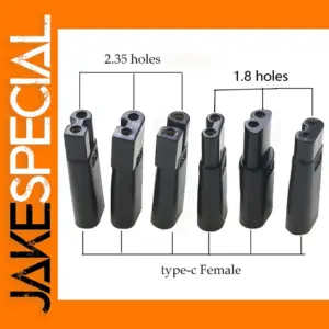 Type-C Female Charging Adapter for Hair Clippers