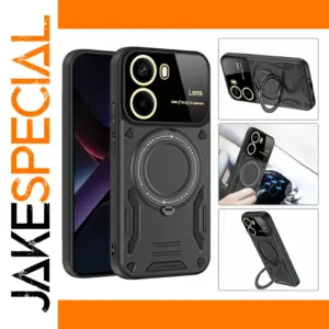 POCO X7 Pro 5G Magnetic Armor Case with Lens Protector