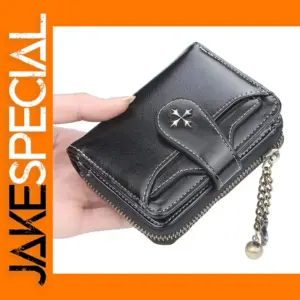 Mini PU Leather Wallet for Women and Men