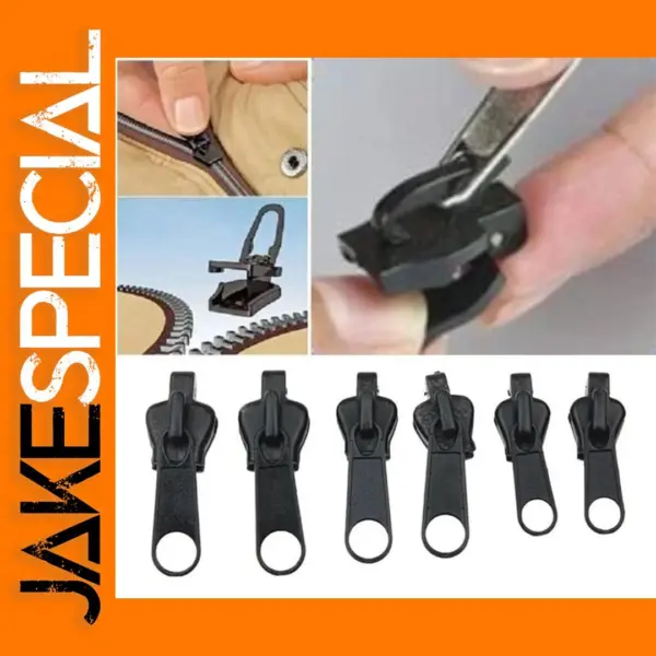6pcs Universal Zipper Repair Kit Replacement
