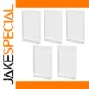 5-Pack Clear Game Cartridge Storage Cases