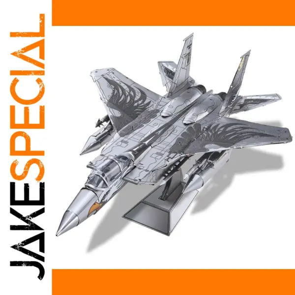 Piececool F-15 Fighter 3D Metal Puzzle Model