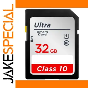 32GB Class 10 SDHC Memory Card for Cameras