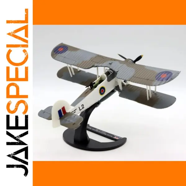 1/72 Scale Fairey Swordfish Biplane Model
