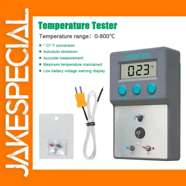 LF191AD Soldering Iron Thermometer with Sensors