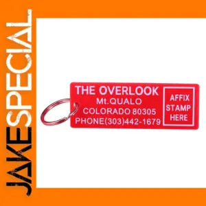 Room 237 Keychain The Overlook Hotel Design