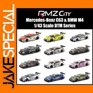 1:43 Scale BMW M4 DTM Diecast Model Car