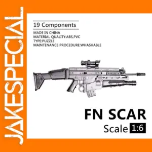 1/6 Scale FN Scar Assault Rifle Model