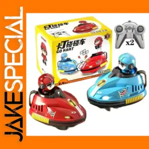 Red and Blue Remote Control Battle Cars