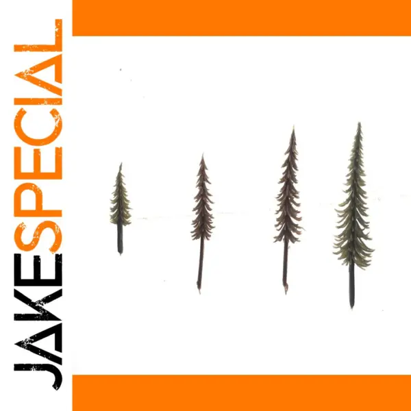 100pcs Miniature Pine Trees for Scenery Diorama