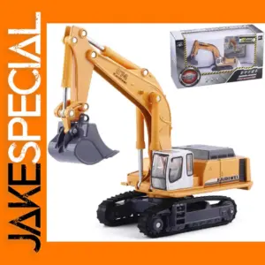 High Simulation 1:87 Alloy Excavator Model