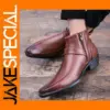 Men's Chelsea Boots with Pointed Toe Design