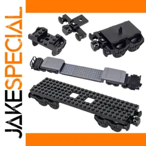 Creative Train Base Wheel Building Blocks Set
