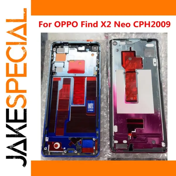 Front Housing LCD Frame Bezel for Oppo Find X2 Neo
