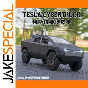 1:24 Diecast Tesla Cybertruck Alloy Model