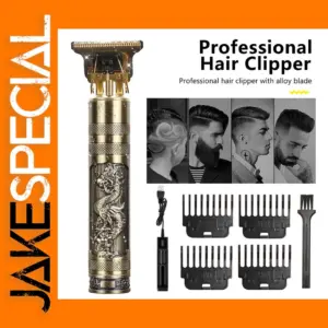 Professional Rotary Hair Clipper with Guards