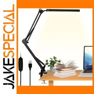 Dimmable 10W LED Desk Lamp with Clamp