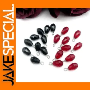 8x12mm Crystal Stone Charms for Jewelry