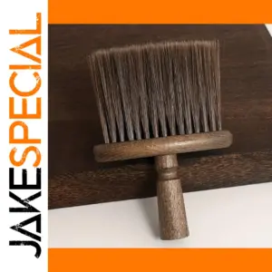 Walnut Wood Cleaning Brush for Dusting Surfaces