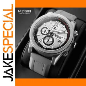 MEGIR MN2026GGR-7 Luminous Sport Quartz Watch