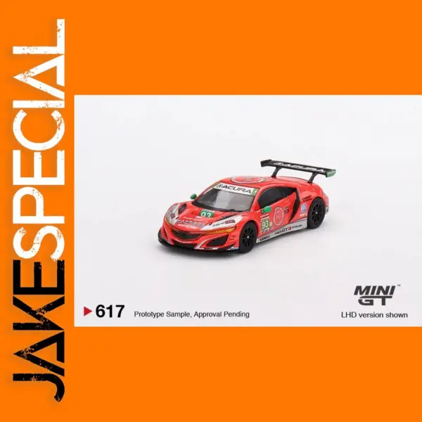 Acura NSX GT3 EVO22 1:64 Diecast Model Car