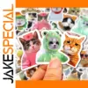 Funny Cat Stickers Set for Various Surfaces