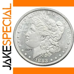 1883 O Morgan Silver Plated Commemorative Coin