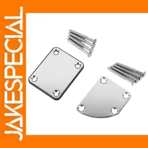 Zinc Alloy Neck Plate for Bass Guitar