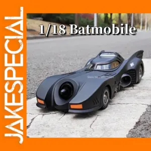 1/18 Scale Diecast Batmobile with Lights & Sound