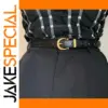 Luxury Cowhide Leather Women’s Belt