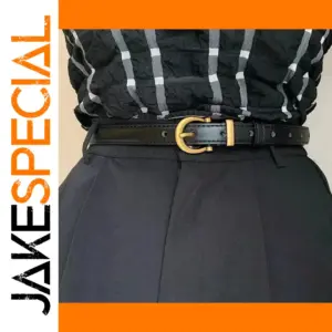 Luxury Cowhide Leather Women’s Belt