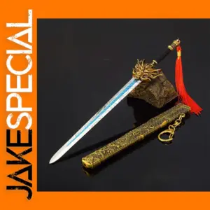 22cm Golden Dragon Toy Katana Model