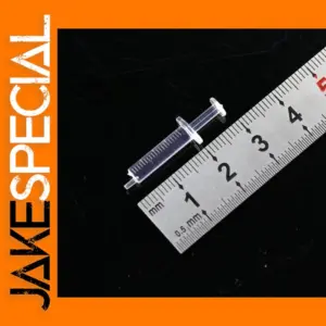 1:6 Scale Syringe Model for 12 Inch Dolls