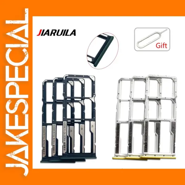 Dual SIM & SD Card Tray for Xiaomi Poco M4/M5/M6 Pro