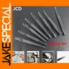 Black Carbon Fiber Watch Repair Tweezers Kit