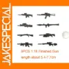 1/18 Scale 4D Gun Model Set of 8