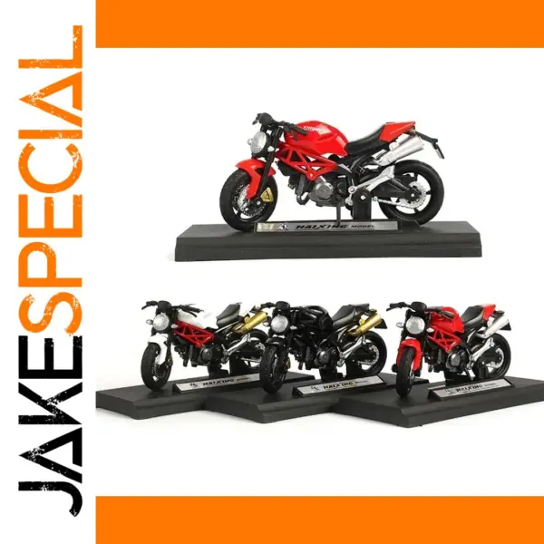 1:18 Diecast Ducati Motorcycle Model Collectible