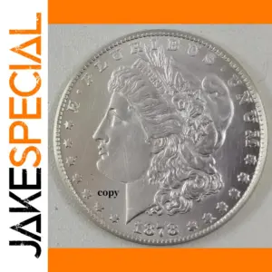 Replica US 1878-CC Morgan Silver Dollar Coin