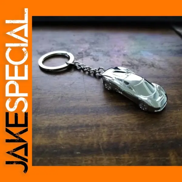 Jaguar C-X75 Die-cast Keychain Pendant